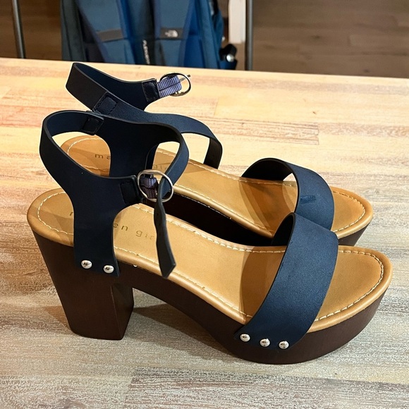 Madden Girl women block heel women size 8.5 - Picture 4 of 10